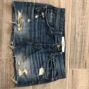 Abercrombie jean skirt